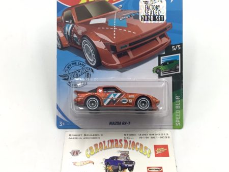 2020 hot wheels super treasure hunt #130 Mazda RX-7 factory sealed sticker with protector Supply