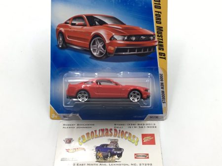 2009 Hot Wheels #41 2010 Ford Mustang GT Red KK6 For Discount