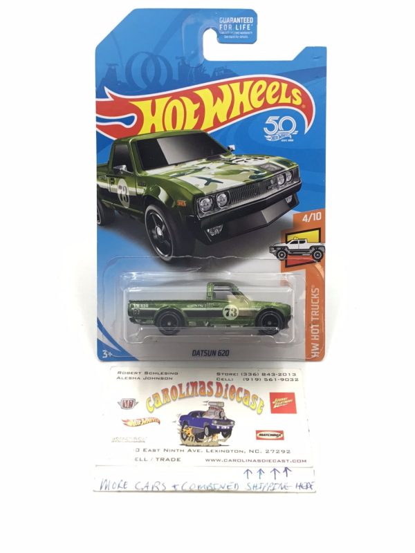 2018 hot wheels super treasure hunt Datsun 620 with protector Discount