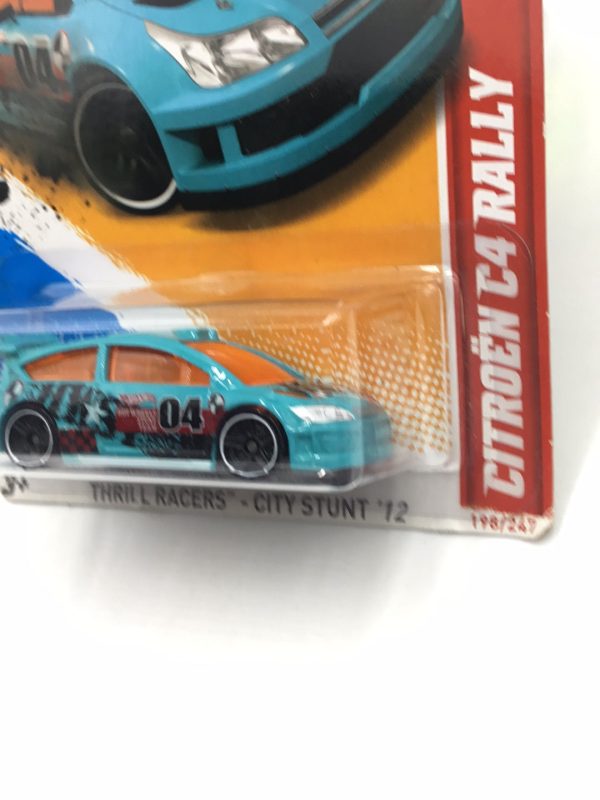 2012 hot wheels #198 Citroen C4 Rally SS1 Discount