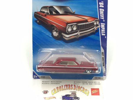 2010 Hot Wheels #161 1964 Chevy Impala Z3 Discount