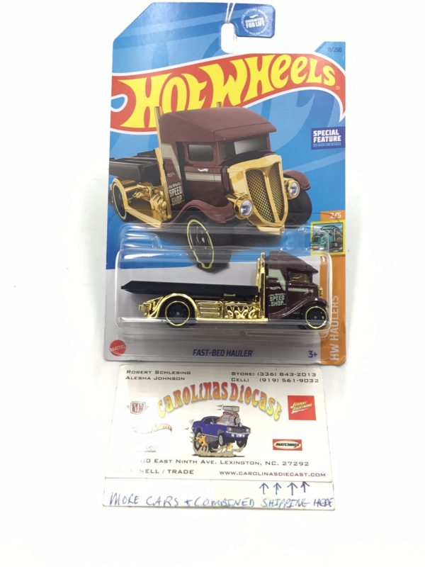 2023 hot wheels #11 Fast Bed Hauler 54B Hot on Sale