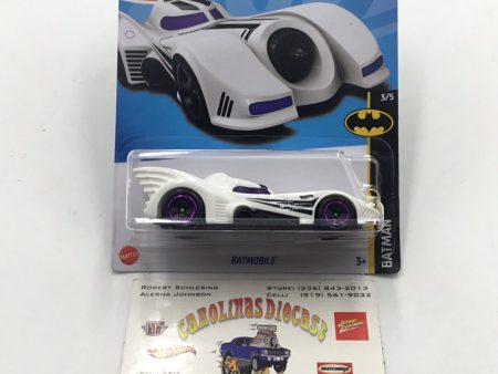 2023 hot wheels #103 Batmobile white the flash AA3 Online Hot Sale