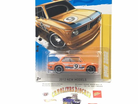 2012 hot wheels #21 BMW 2002 (Bad Card) TT1 Supply