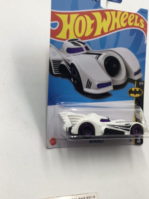 2023 hot wheels #103 Batmobile white the flash AA3 Online Hot Sale