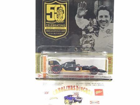 2019 hot wheels Mario Andretti 50th Aniversary Indy Car with protector Online Sale