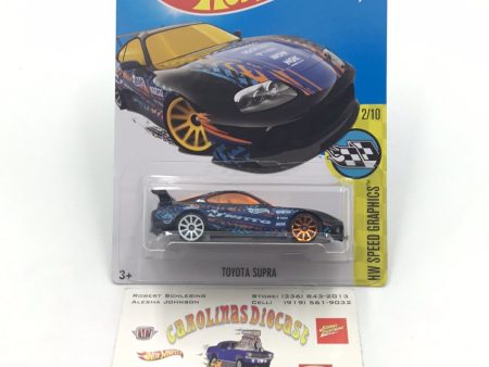 2016 Hot Wheels #177 Toyota Supra Hot on Sale