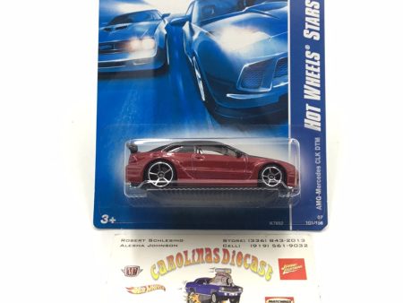 2007 Hot Wheels #101 AMG Mercedes CLK DTM OO4 Hot on Sale