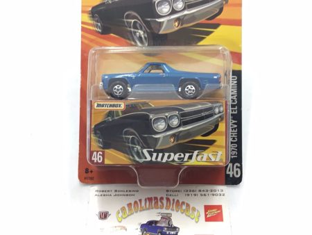 Matchbox Superfast #46 1970 Chevy El Camino 173G For Cheap