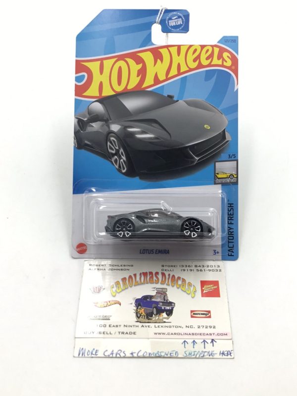 2023 hot wheels #121 Lotus Emira 62F For Sale