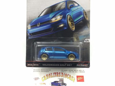 Hot wheels car culture Euro Style Volkswagen Golf MK7 Online Sale