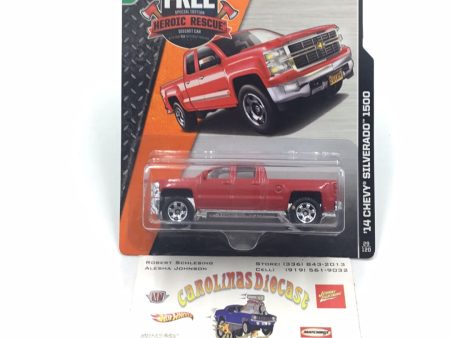 Matchbox 2014 Chevy Silverado 1500 CC1 Hot on Sale