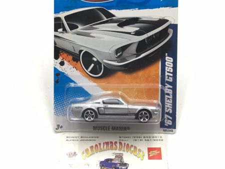 2011 Hot Wheels #101 67 Shelby GT 500 JJ3 Online Sale