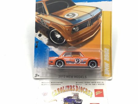 2012 hot wheels #21 BMW 2002 new models PP1 Online Sale