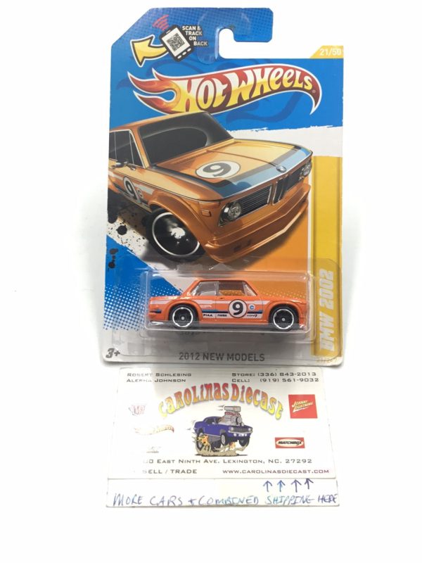 2012 hot wheels #21 BMW 2002 new models PP1 Online Sale