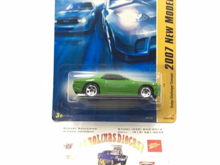 2007 Hot Wheels #1 Dodge Challenger Concept U4 Supply