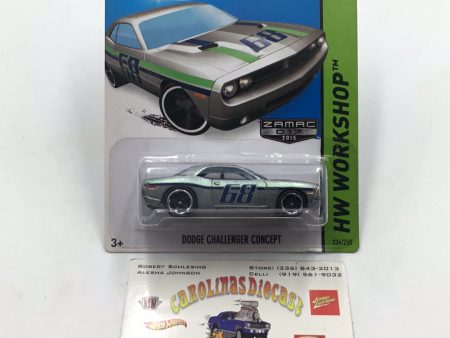 2015 Hot Wheels #234 ~ ZAMAC 017 ~ DODGE CHALLENGER CONCEPT DD8 Discount