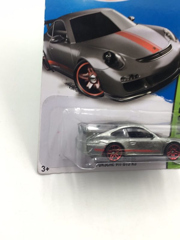 2015 Hot Wheels #196 Porsche 911 GT3 RS Zamac For Cheap