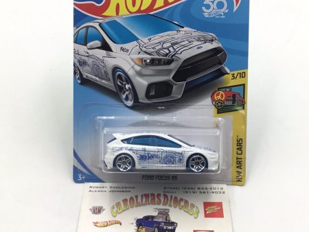 2018 Hot Wheels Kmart Exclusive Ford Focus RS EE2 Fashion