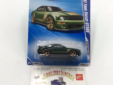 2010 Hot Wheels #136 2007 Ford Shelby Gt500 Green JJ7 Online now