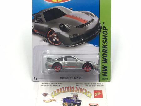 2015 Hot Wheels #196 Porsche 911 GT3 RS Zamac For Cheap