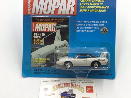 Johnny Lightning Mopar 1970 Plymouth Superbird on Sale