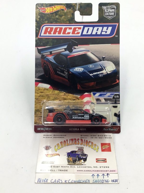 Hot wheels Race Day Acura NSX C2 Online now