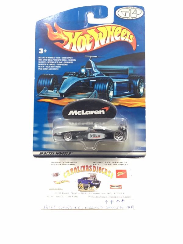 hot wheels McLaren Grand Prix with driver & protector Online Hot Sale