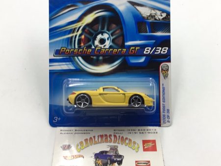 2006 Hot wheels #8 Porsche Carrera GT (Factory Defect  Error) MM2 Online Sale