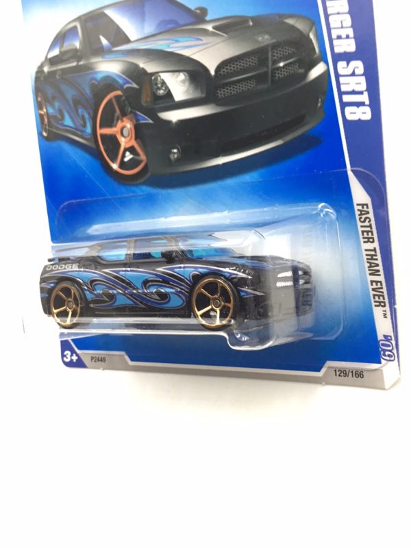 2009 Hot Wheels #129 Dodge Charger SRT8 T3 Fashion