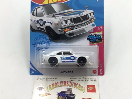 2021 hot wheels super treasure hunt #137 Mazda RX-3 with protector Sale