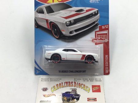 2018 Hot Wheels 2015 Dodge Challenger SRT Target Red Exclusive #9 Cheap