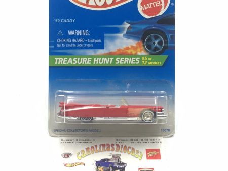 1996 Hot Wheels Treasure Hunt #5 of 12  1959 Caddy W Protector For Cheap