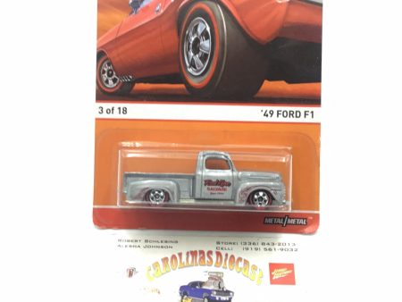 Hot wheels heritage redline 1949 Ford F1 3 of 18 W4 Hot on Sale