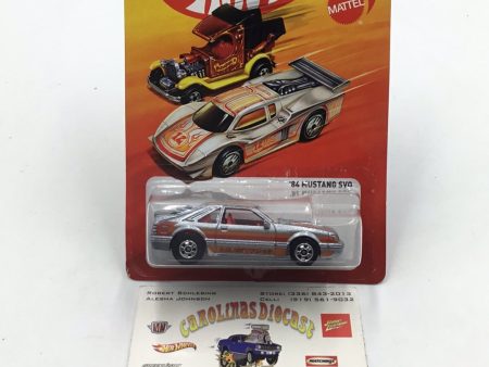 Hot wheels the hot ones 1984 Mustang SVO W Protector VHTF Fashion