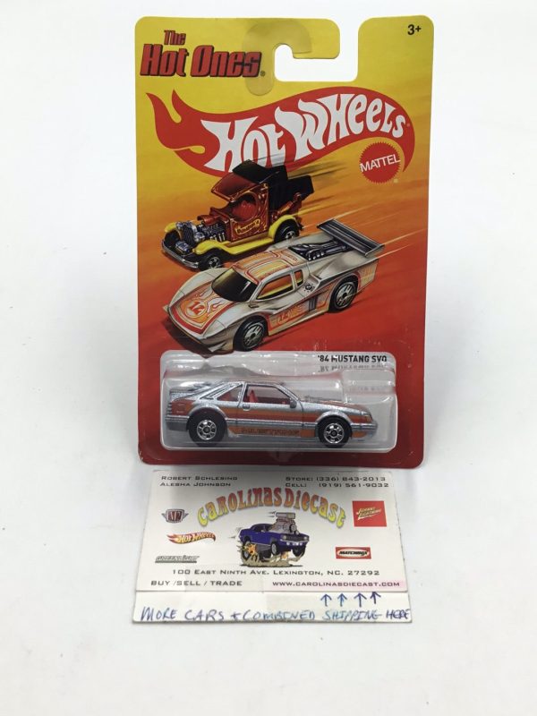 Hot wheels the hot ones 1984 Mustang SVO W Protector VHTF Fashion