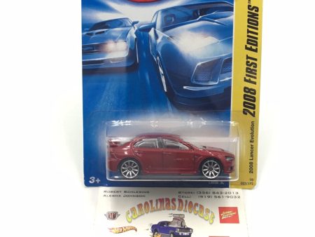 2008 Hot wheels #23 2008 Lancer Evolution Online