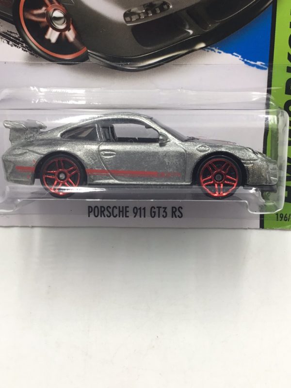 2015 Hot Wheels #196 Porsche 911 GT3 RS Zamac For Cheap