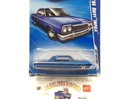 2010 Hot Wheels #161 1964 Chevy Impala HH1 For Sale