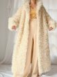 1970s Curly Wool Long Coat - M Online Sale