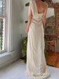 Silk One Shoulder Gown - S For Cheap