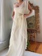 Silk One Shoulder Gown - S For Cheap