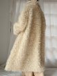 1970s Curly Wool Long Coat - M Online Sale