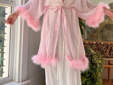 1980s Chiffon Feather Duster - OSFM Online Hot Sale