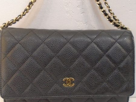 Chanel Vintage Caviar Leather WOC Online now