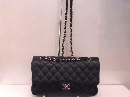 Chanel Vintage Black Medium Double Flap Cheap