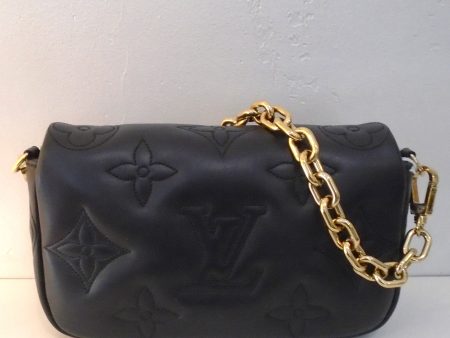 Louis Vuitton Vintage Black Bubblegram Wallet Online Hot Sale