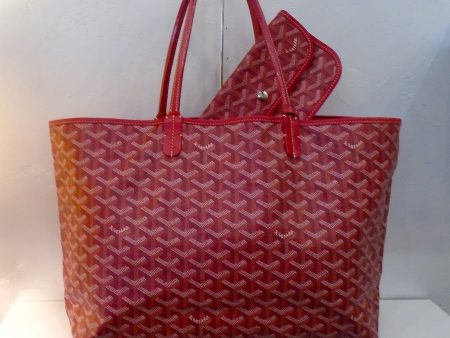 Goyard Red Saint Louis PM With Snap Wallet Online now