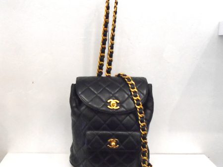 Chanel Vintage Limited Edition Lambskin Backpack Online Hot Sale