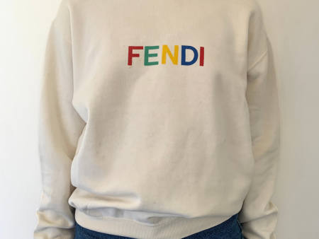 Fendi Sweater Multicolor Cotton Online